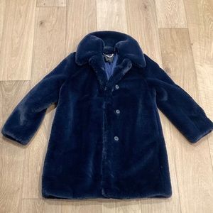 J Crew Women’s faux fur dress coat